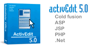 ActivEdit WYSIWYG HTML Editor